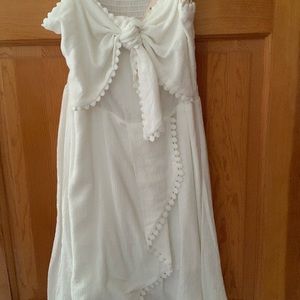 White Frill Dress